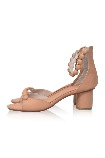 Candy Round Heel Sandals