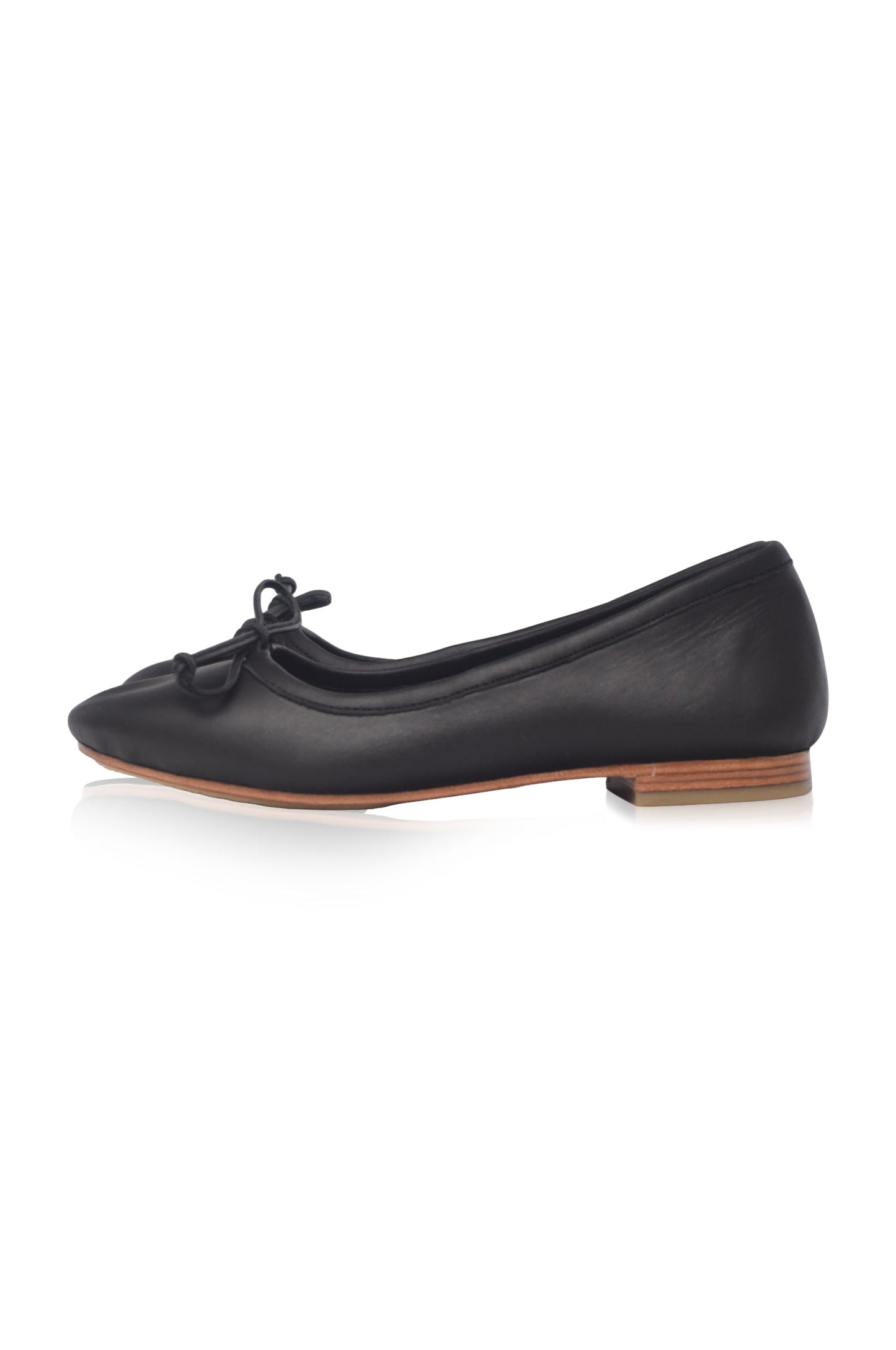 Elaria Classic Leather Ballet Flats
