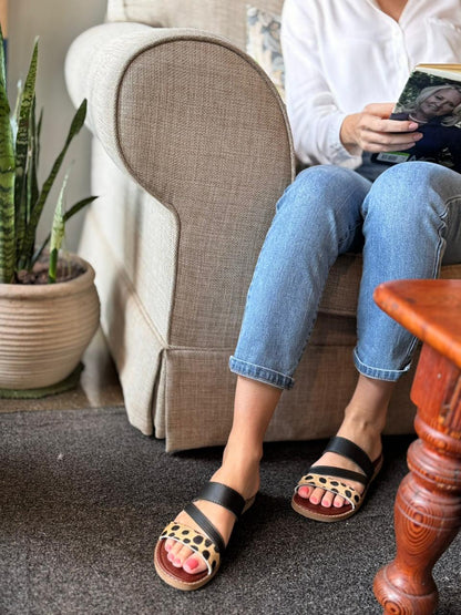 Ladies Leopard Print | Sandal