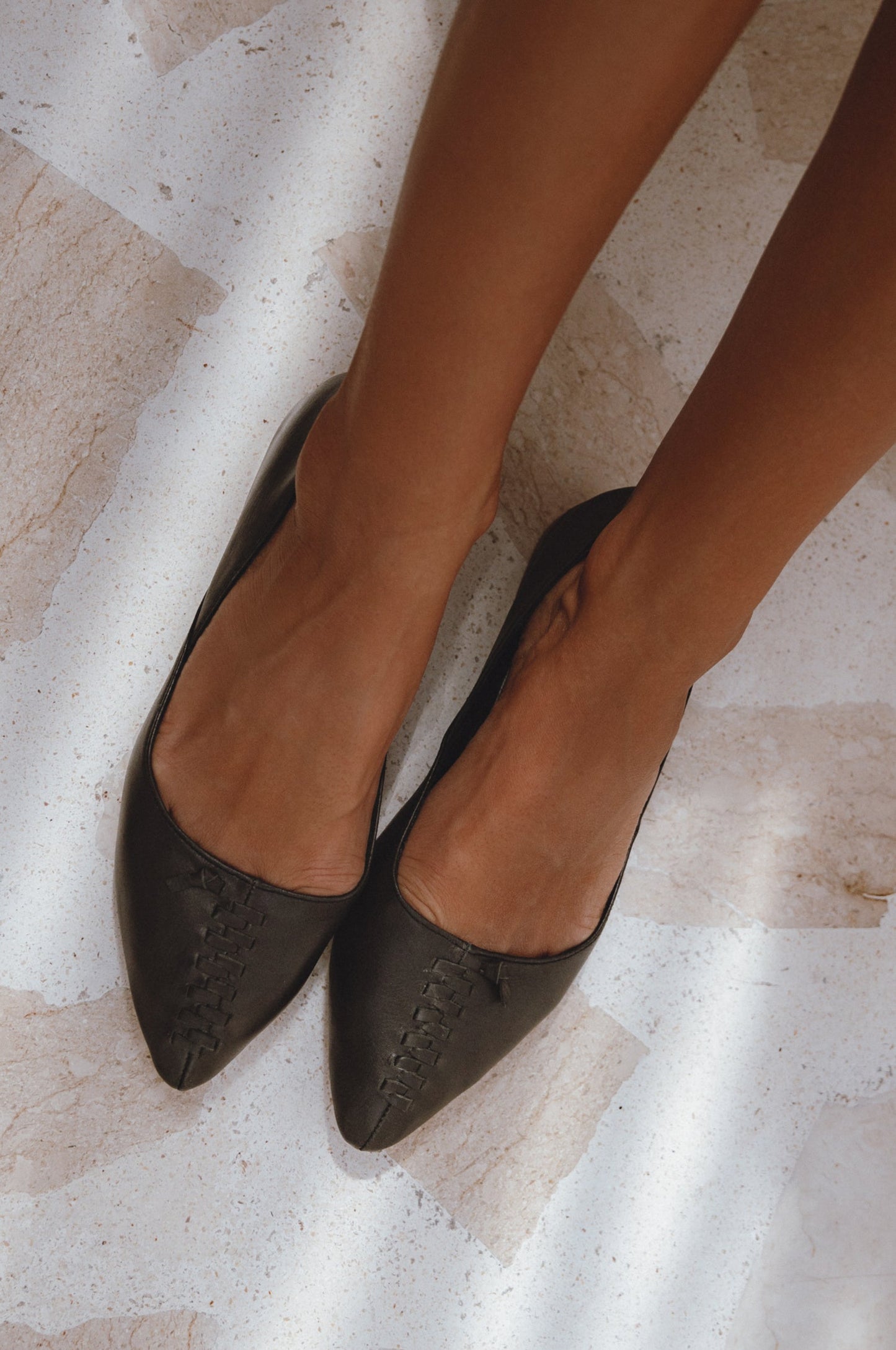 Rhodes Pointy Ballet Flats