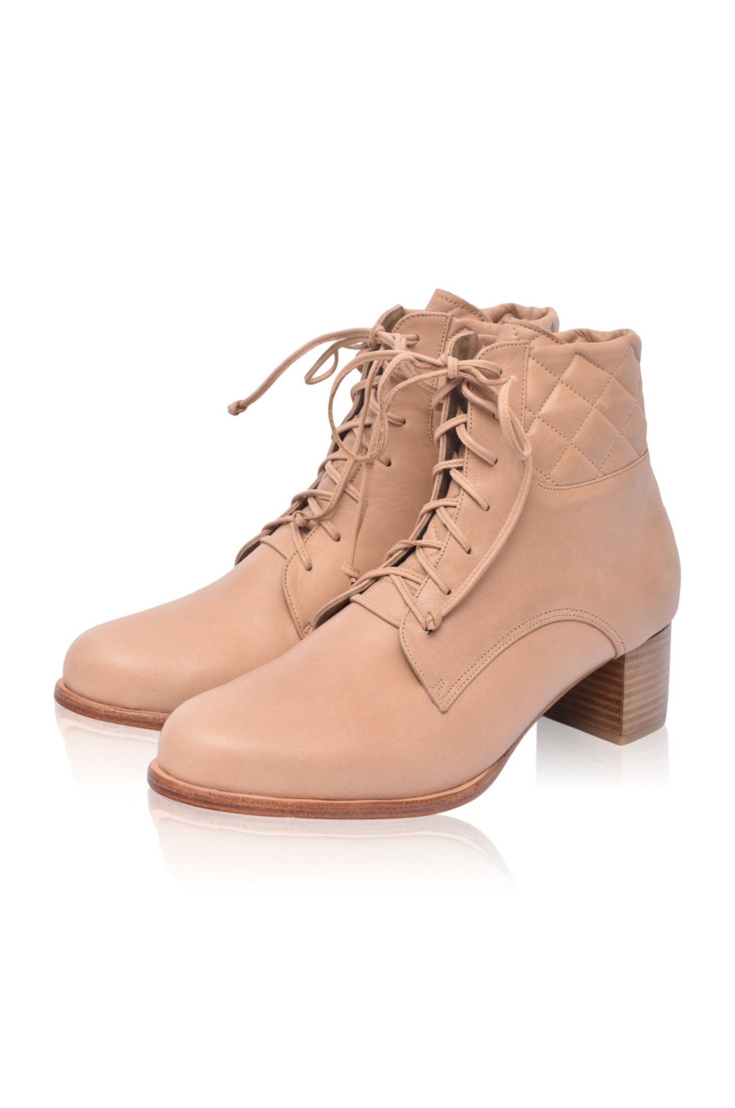 Rising Mara Leather Heel Booties