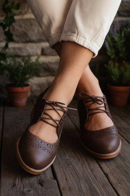 Scandinavia Leather Oxfords
