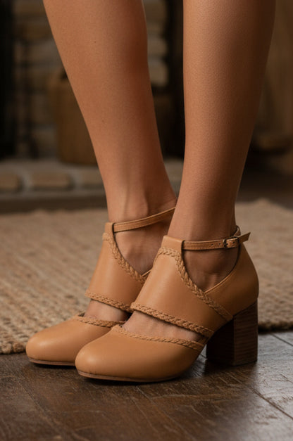 Serenity Leather Heels