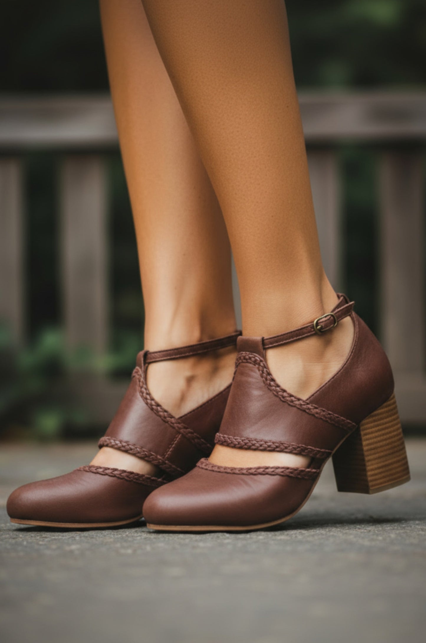 Serenity Leather Heels
