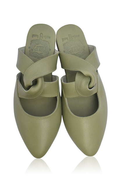 Taj Mahal Pointy Toe Mules