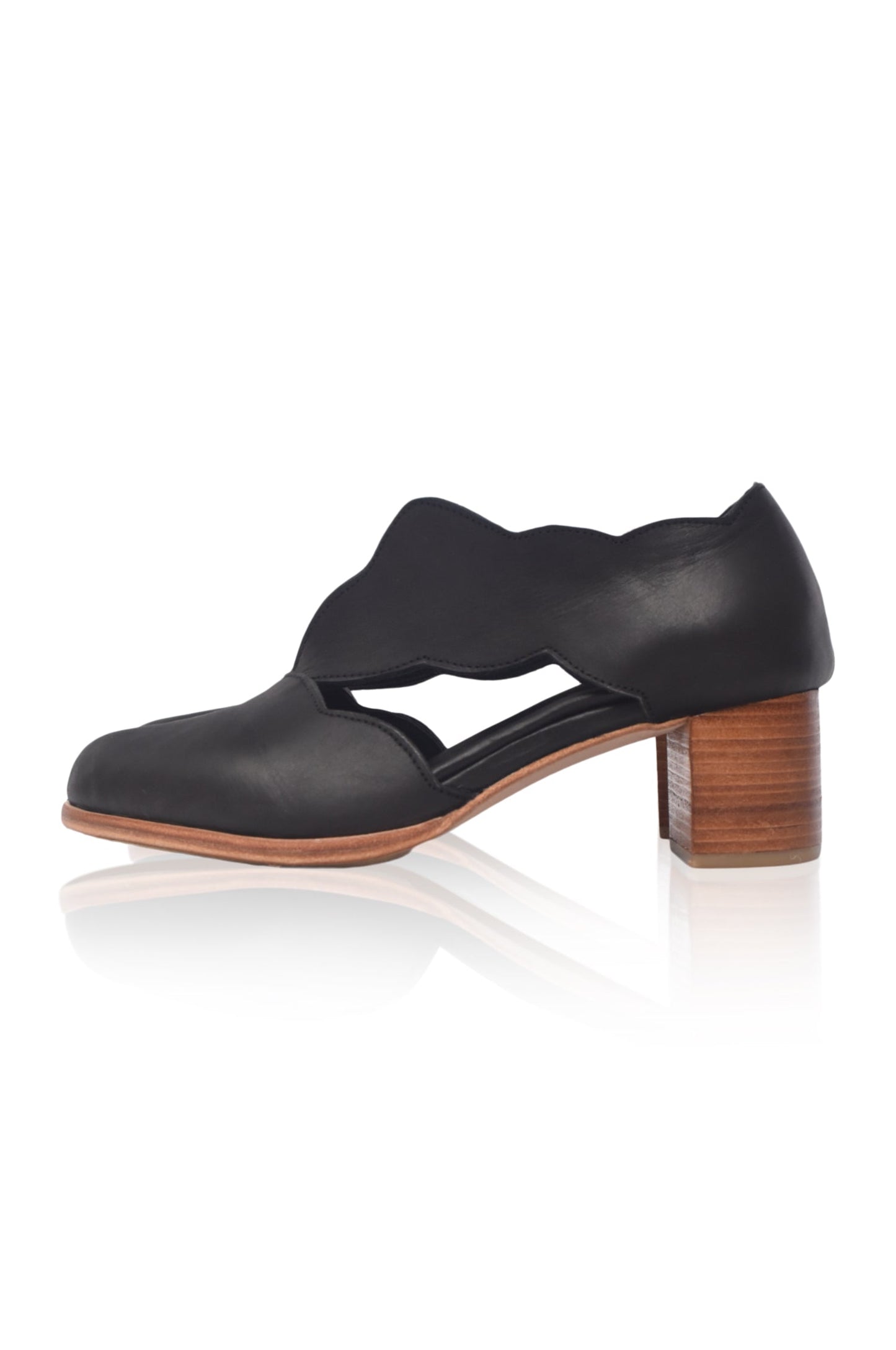 Woodland Block Heel Booties